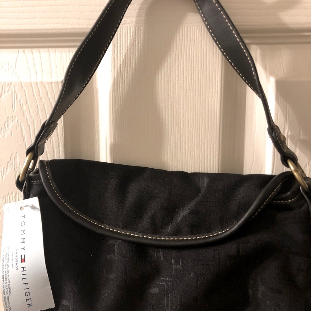 Tommy Hilfiger flap hobo